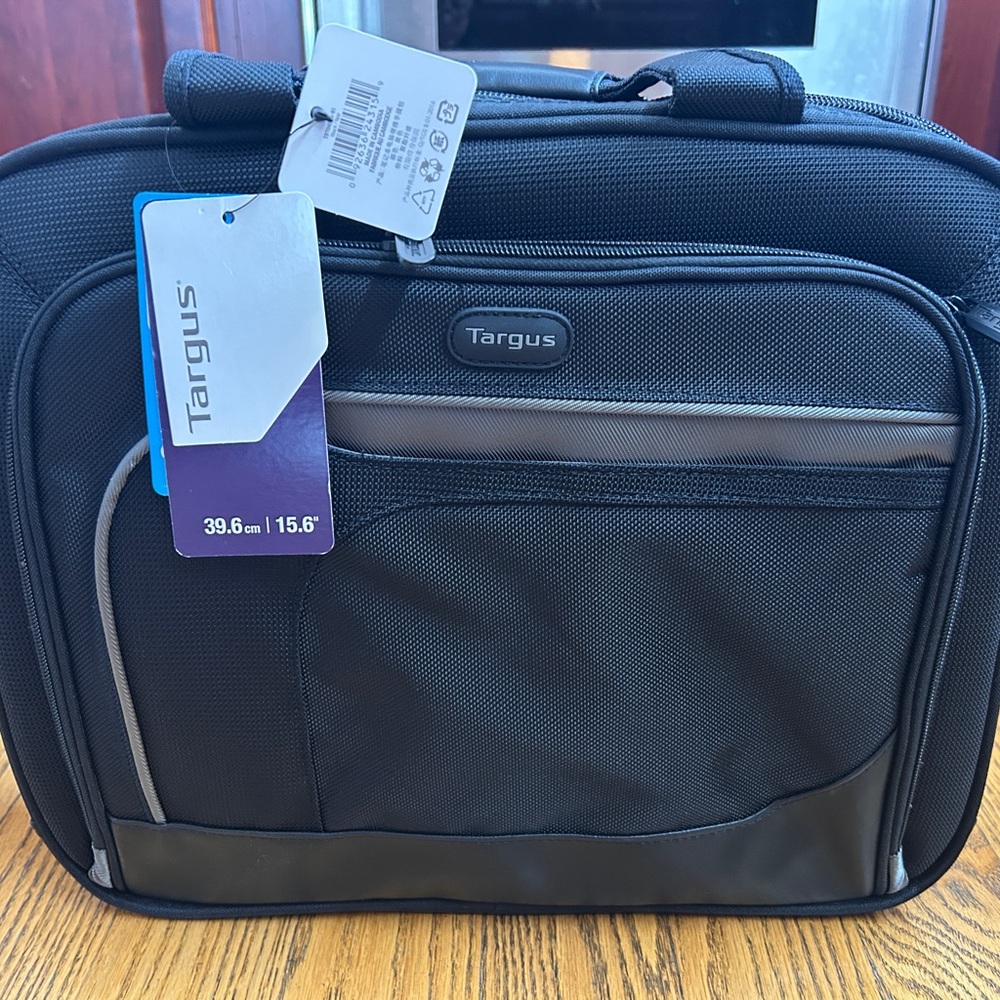 NEW w Tags - Targus Black Mobile Elite 15.6” Laptop Bag